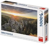 Dino sziklafal 1000 puzzle - Puzzle