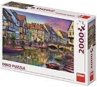 Dino Romantikus kora este 2000 puzzle - Puzzle