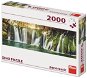 Dino Plitvicei vízesések 2000 panoráma - Puzzle