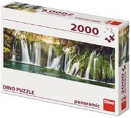 Dino Plitvické vodopády 2000 panoramic - Puzzle