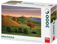 Dino pohádkový východ slunce  3000 puzzle  - Puzzle