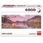 Dino Lake in the Mountains 6000 puzzles - Jigsaw