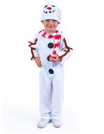 Rappa snowman with hat and red scarf (S) - Costume