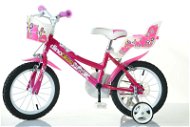 Dino Bikes ružový 16" 2017 - Detský bicykel