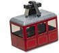 Kovap Red Cable Car with Key - Metal Model