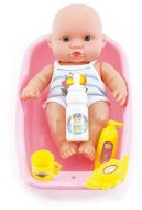 Teddies Baby Plastic 18cm with Accessories in the Tub - Doll