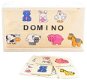 Dřevěné domino zvířátka - Domino