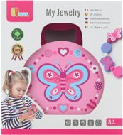 Wooden Jewellery Box with Accessories - Wooden Toy