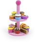 Hölzerne Cupcakes mit Ständer - Thematisches Spielzeugset