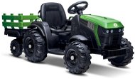 Elektromos gyerek traktor Buddy Toys BEC 8211 FARM traktor + kocsi - Dětský elektrický traktor