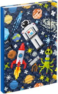 BAAGL Folders for School Notebooks A4 Space Game - School Folder