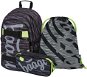 BAAGL Set 3 Skate Grey: backpack, pencil case, bag - School Set
