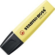 Highlighter STABILO BOSS ORIGINAL Pastel Yellow - Zvýrazňovač