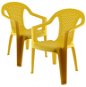 IPAE - Set of 2 Yellow Chairs - Baby Highchair
