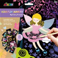 Scratch Pictures Scratching pictures 8 pcs - fairy - Vyškrabávací obrázky