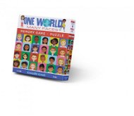 Puzzle a pamäťová hra – Tváre sveta (48 ks) - Puzzle