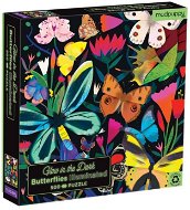 Glowing Puzzle - Butterflies (500 pcs) - Jigsaw