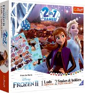 Games Frozen 2, 2in1: Man, Don't be Angry and Snakes and Ladders - Board Game