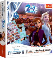 Games Frozen 2, 2in1: Man, Don't be Angry and Snakes and Ladders - Board Game