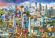 Puzzle Wonders of North America 1500 pieces - Jigsaw