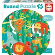 Jungle Round Puzzle 28 pieces - Jigsaw