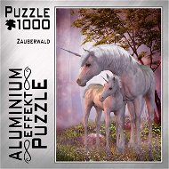 Metalické puzzle Kouzelný les 1000 dílků - Puzzle