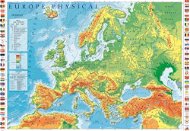 Puzzle Mapa Evropy 1000 dílků - Puzzle