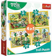 Puzzle Treflíci: Zábava 4v1 (12,15,20,24 dílků) - Puzzle