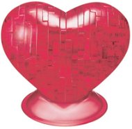 3D Crystal Puzzle Heart of Red 46 pieces - 3D Puzzle