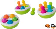 Fat Brain rolly-polly with cones and SpinnyPins balls - Motor Skill Toy
