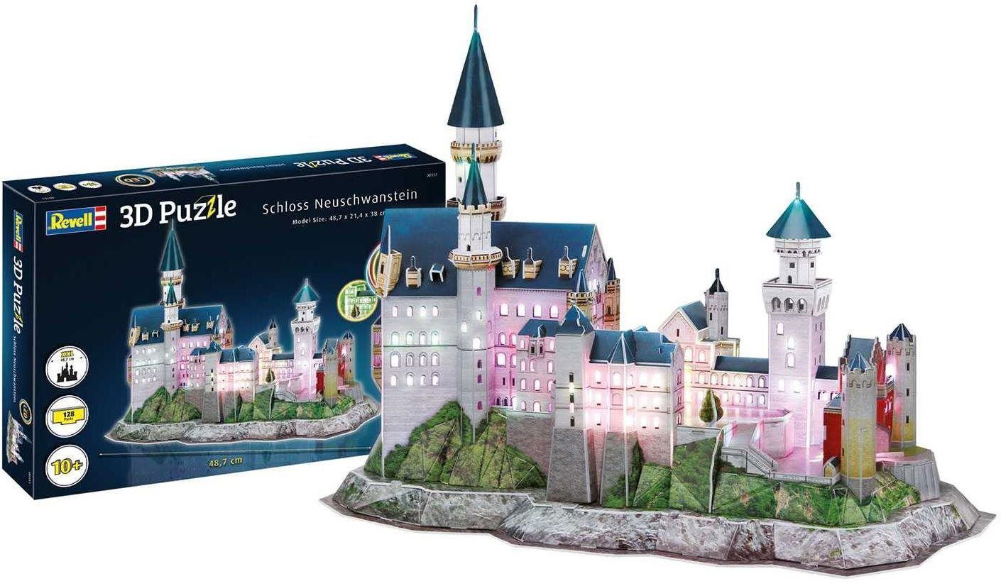 Puzzle sales 3d neuschwanstein