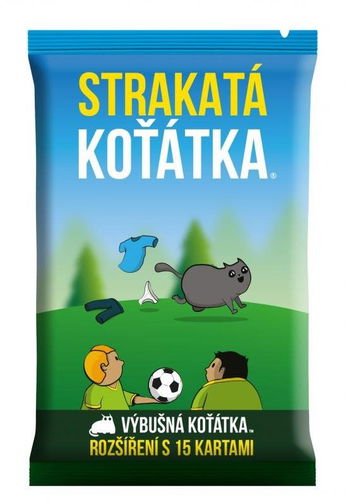 Výbušná koťátka - 2. rozšíření Strakatá koťátka - Rozšíření karetní hry - Hlavní obrázek