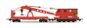 Vláček Vagón nákladní HORNBY RAILROAD R6797 - Breakdown Crane - Vláček