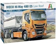 Model Kit truck 3928 - IVECO HI-WAY 490 E5 (Low Roof) - Plastikový model