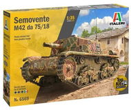 Model Kit military 6569 - Semovente M42 da 75/18 - Plastikový model