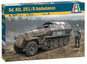 Model Kit military 7077 - Sd.Kfz. 251/8 Ambulance - Plastikový model