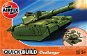 Quick Build Tank J6022 - Challenger Tank - green - Model Tank
