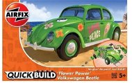 Quick Build car J6031 - VW Beetle Flower-Power - Model Car