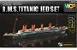 Model Kit Ship 14220 - R. M. S. TITANIC + LED SET MCP - Model Ship