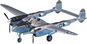 Model Kit letadlo 12282 - P-38 COMBINATION VERSION - Plastikový model