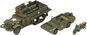 Model Kit military 13408 - M3 U.S HALF TRACK - Plastikový model