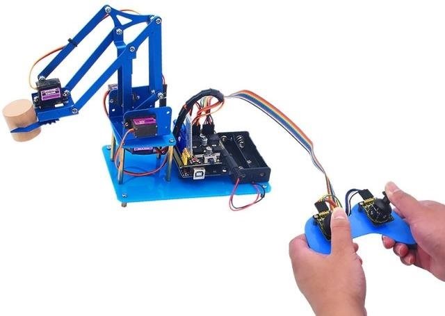 Keyes Arduino 4DOF V2.0 robotická paže DIY - Stavebnice | Alza.cz
