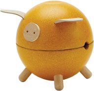 PlanToys Cash box - yellow piggy bank "Orchard" - Piggy Bank