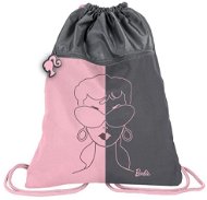 Barbie Back Bag Pink-Grey Premium - Backpack