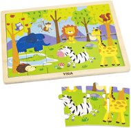 Wooden Puzzle 24 pieces - Zoo - Wooden Puzzle