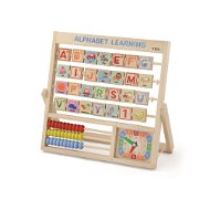 Wooden Alphabet and Clock - Wooden Toy
