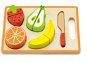 Wooden cutting board - fruit - Toy Kitchen Food