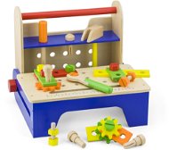 Wooden screwdriving set with tools - Children's Tools