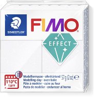 FIMO effect  8020 weiß mit Glitzer - Knete