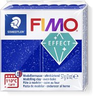 FIMO effect 8020 blau mit Glitzer - Knete